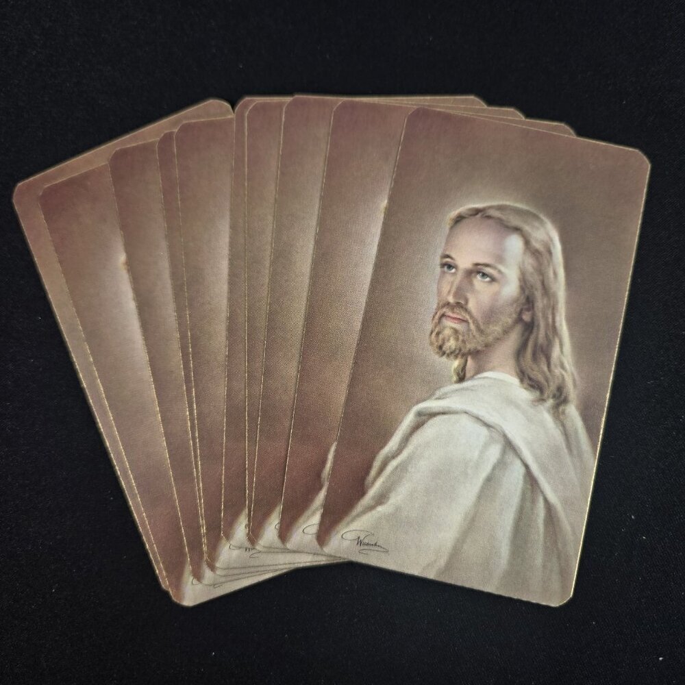 Jesus Holy Cards Lot 25pc